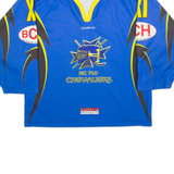 OWAYO Village Hockey Womens Jersey Blue Long Sleeve V-Neck XS