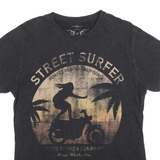 THE ROKER COMPANY Street Surfer Mens T-Shirt Black USA M