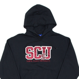 CHAMPION Santa Clara University Mens Black Hoodie USA S