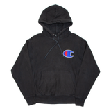 CHAMPION REVERSE WEAVE Mens Black Hoodie M