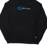 CHAMPION Mis Audio Mens Black Hoodie L