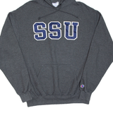CHAMPION Ssu Mens Grey Hoodie USA L