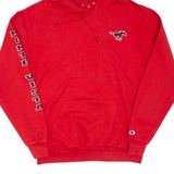 CHAMPION Mens Red Hoodie L
