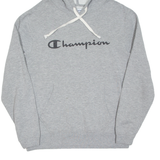 CHAMPION Mens Grey Hoodie M