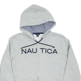 NAUTICA Mens Grey Hoodie Full Zip XL