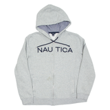 NAUTICA Mens Grey Hoodie Full Zip XL