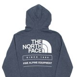 THE NORTH FACE Mens Blue Hoodie S