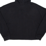 PUMA Cropped Womens Black Hoodie L