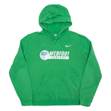 NIKE Webfoot Juniors Womens Green Hoodie USA XL
