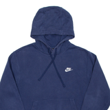 NIKE Mens Blue Hoodie S