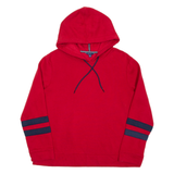 NAUTICA Cropped Womens Red Hoodie L