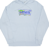 LEVI'S Womens Blue Hoodie S
