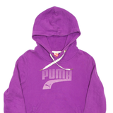 PUMA Womens Purple Hoodie UK 14