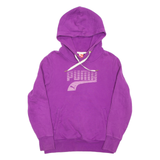 PUMA Womens Purple Hoodie UK 14