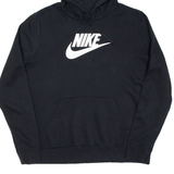 NIKE Womens Black Hoodie L