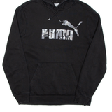 PUMA Mens Black Hoodie S