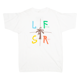LA FRESTA Mens T-Shirt White USA L