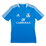 ADIDAS F.I.R Italia Mens T-Shirt Blue L