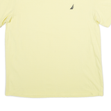 NAUTICA Classic Fit Mens T-Shirt Yellow XS