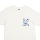 UT DISNEY Womens T-Shirt Cream L