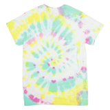 GILDAN Womens Tie Dye T-Shirt White S