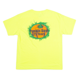 GILDAN Punkin Days Mens T-Shirt Yellow USA L