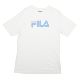 FILA Womens T-Shirt White M