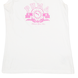 PUMA Womens Vest White Sleeveless M