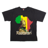 Rastafri Mens T-Shirt Black M