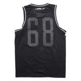 REEBOK Mens Vest Black Sleeveless XS