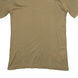 TEXTILES Mens T-Shirt Brown S