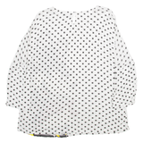 DISNEY Womens T-Shirt White 3/4 Sleeve M