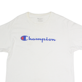 CHAMPION Mens T-Shirt White L