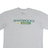 NIKE Shamrocks Baseball Mens T-Shirt Grey USA L