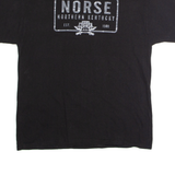 CHAMPION Norse Northern Kentucky Mens T-Shirt Black USA L