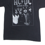 ACDC Mens Band T-Shirt Black M