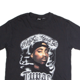 2PAC Mens Band T-Shirt Black S