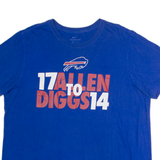 NIKE Buffalo Bills Mens T-Shirt Blue USA XL