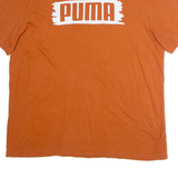 PUMA Mens T-Shirt Brown 2XL