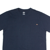 DICKIES Mens T-Shirt Blue 2XL