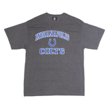 NFL Indianapolis Colts Mens T-Shirt Grey USA XL