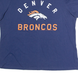 NFL Denver Broncos Mens T-Shirt Blue USA XL