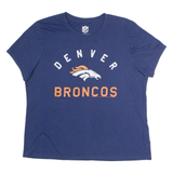 NFL Denver Broncos Mens T-Shirt Blue USA XL