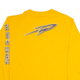 Toledo Rockets Mens T-Shirt Yellow Long Sleeve USA M