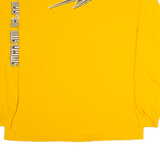 Toledo Rockets Mens T-Shirt Yellow Long Sleeve USA M