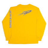 Toledo Rockets Mens T-Shirt Yellow Long Sleeve USA M