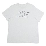 NIKE Mens T-Shirt Grey XL