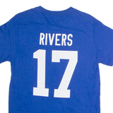 NFL Philip Rivers 17 Mens T-Shirt Blue USA S
