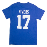 NFL Philip Rivers 17 Mens T-Shirt Blue USA S