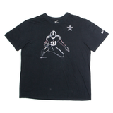 NIKE Mens T-Shirt Black USA 2XL